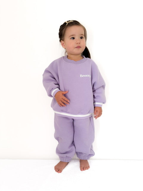 Fleece Tracksuit - Lilac