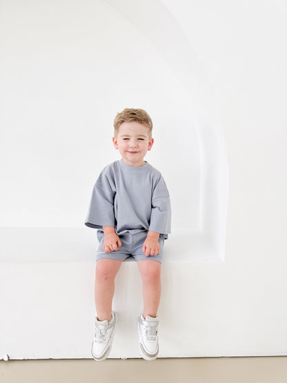 Breezy Co Beach Club Set - Pale Blue