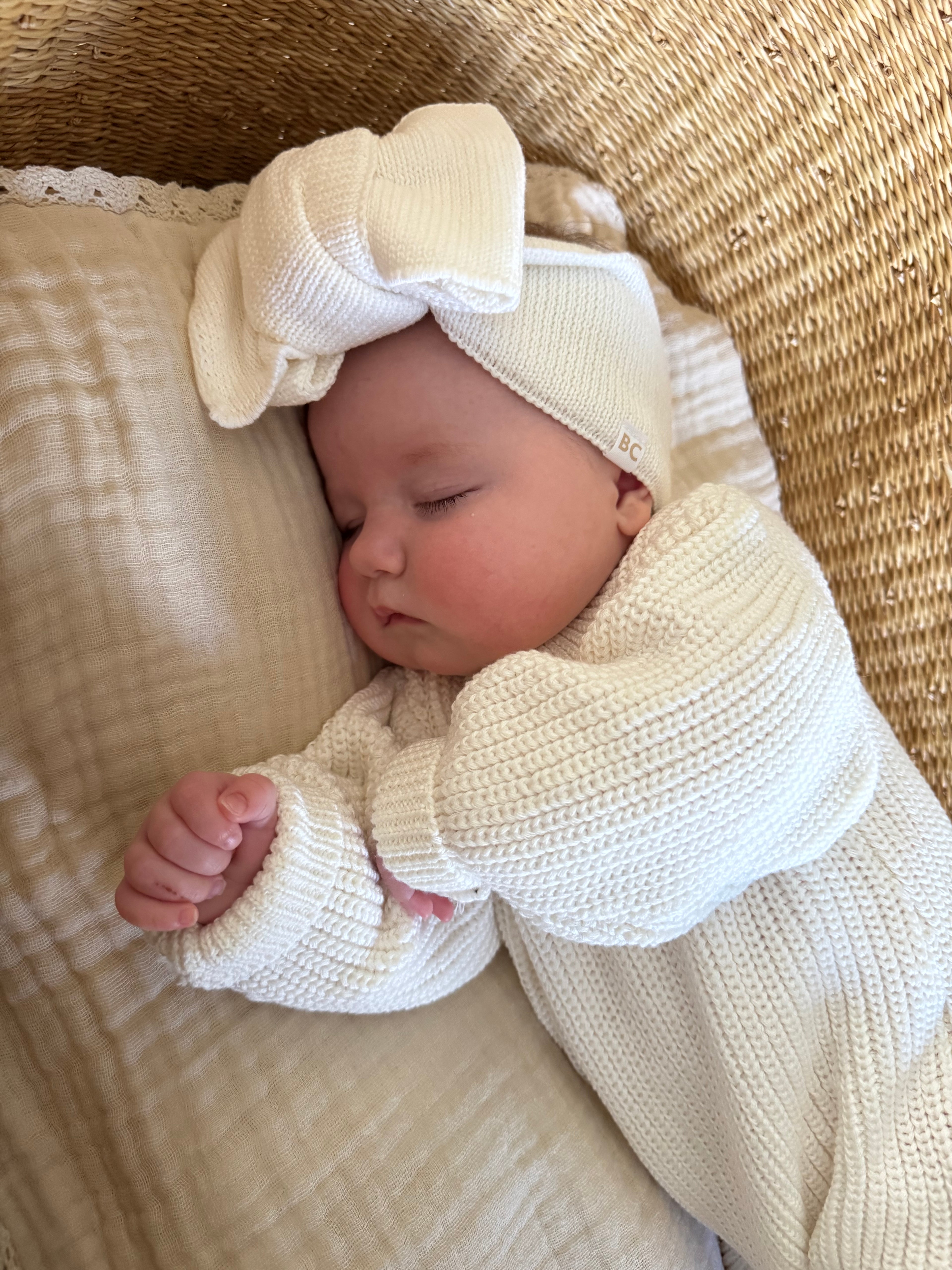 Knit Headband - Milk
