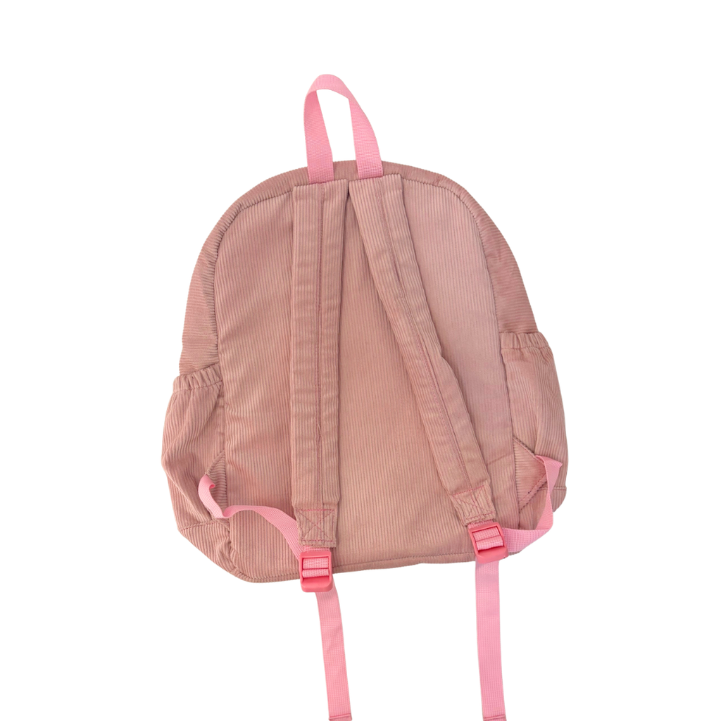 Corduroy Backpack Personalised - Bubblegum