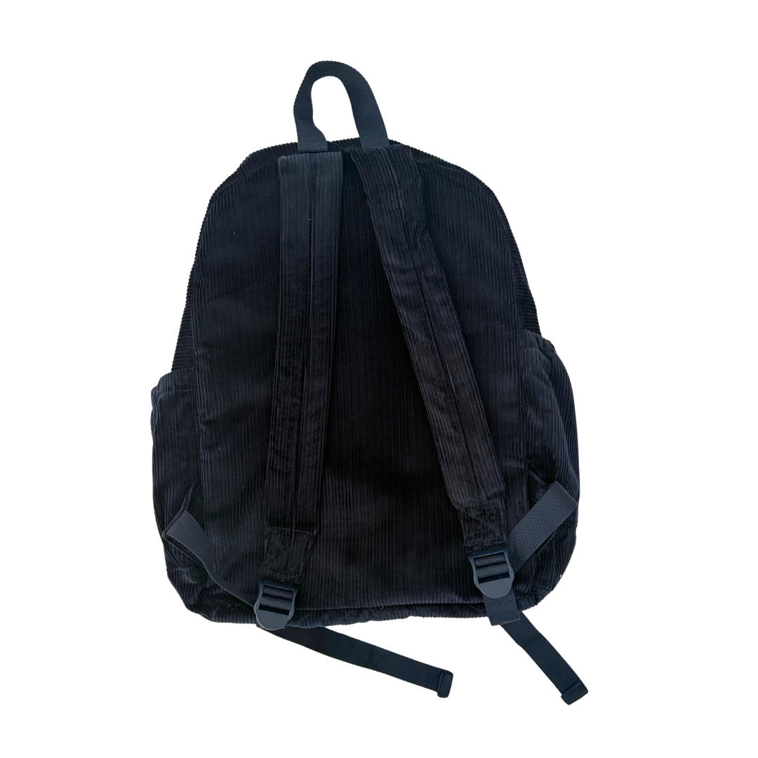 Corduroy Backpack Personalised - Navy