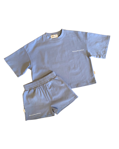 Breezy Co Beach Club Set - Pale Blue