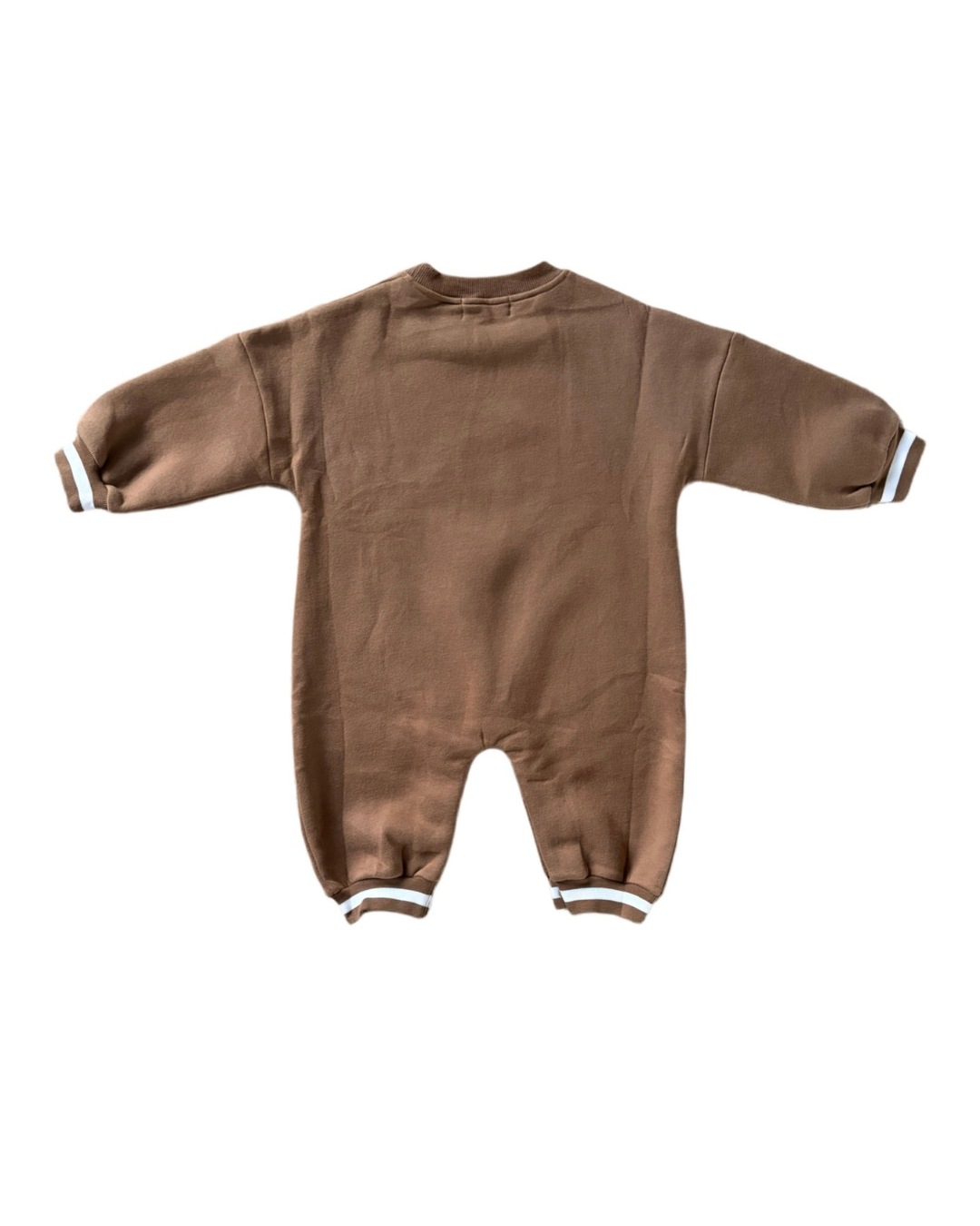 Fleece Romper - Chocolate