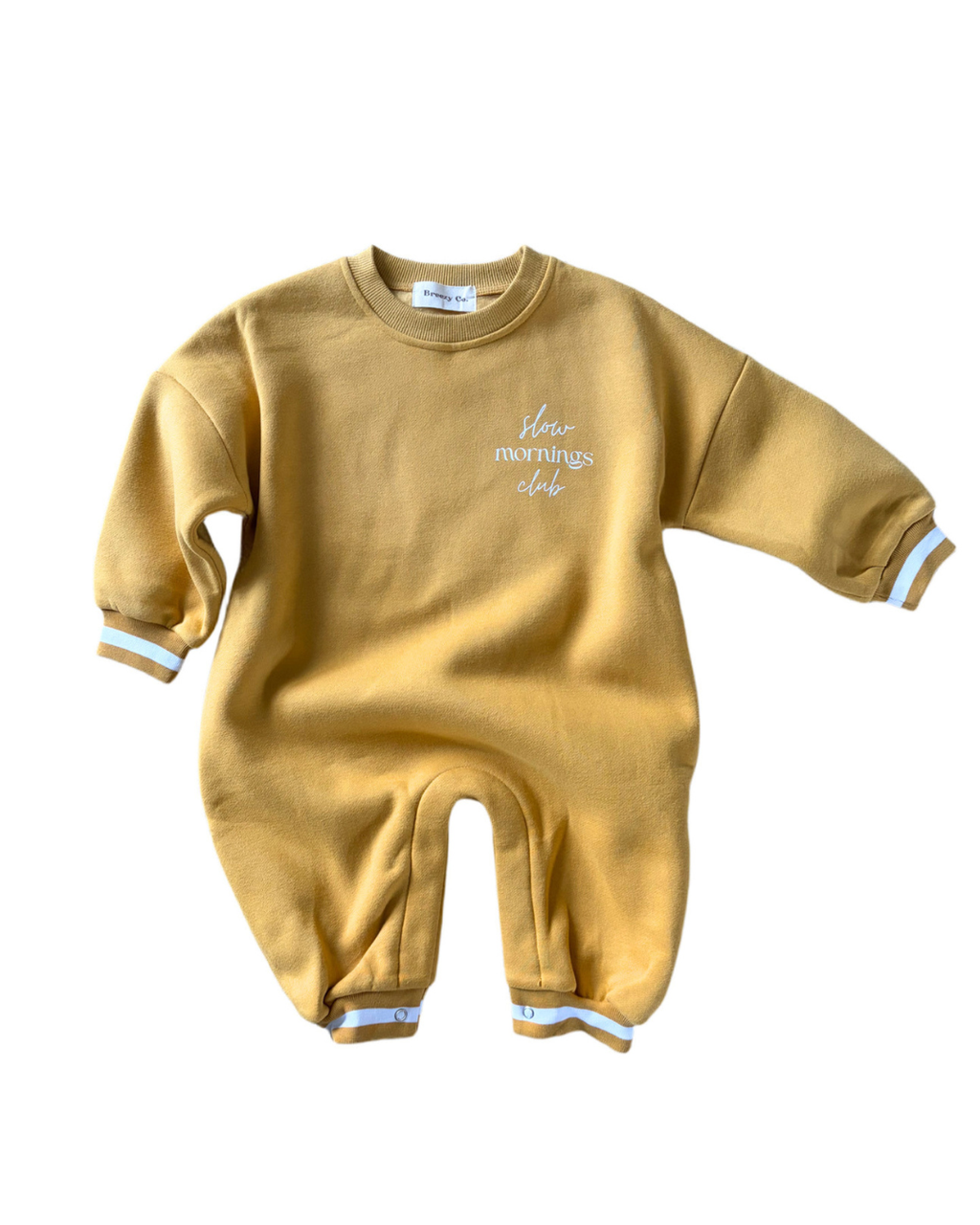 Fleece Romper - Golden Sun