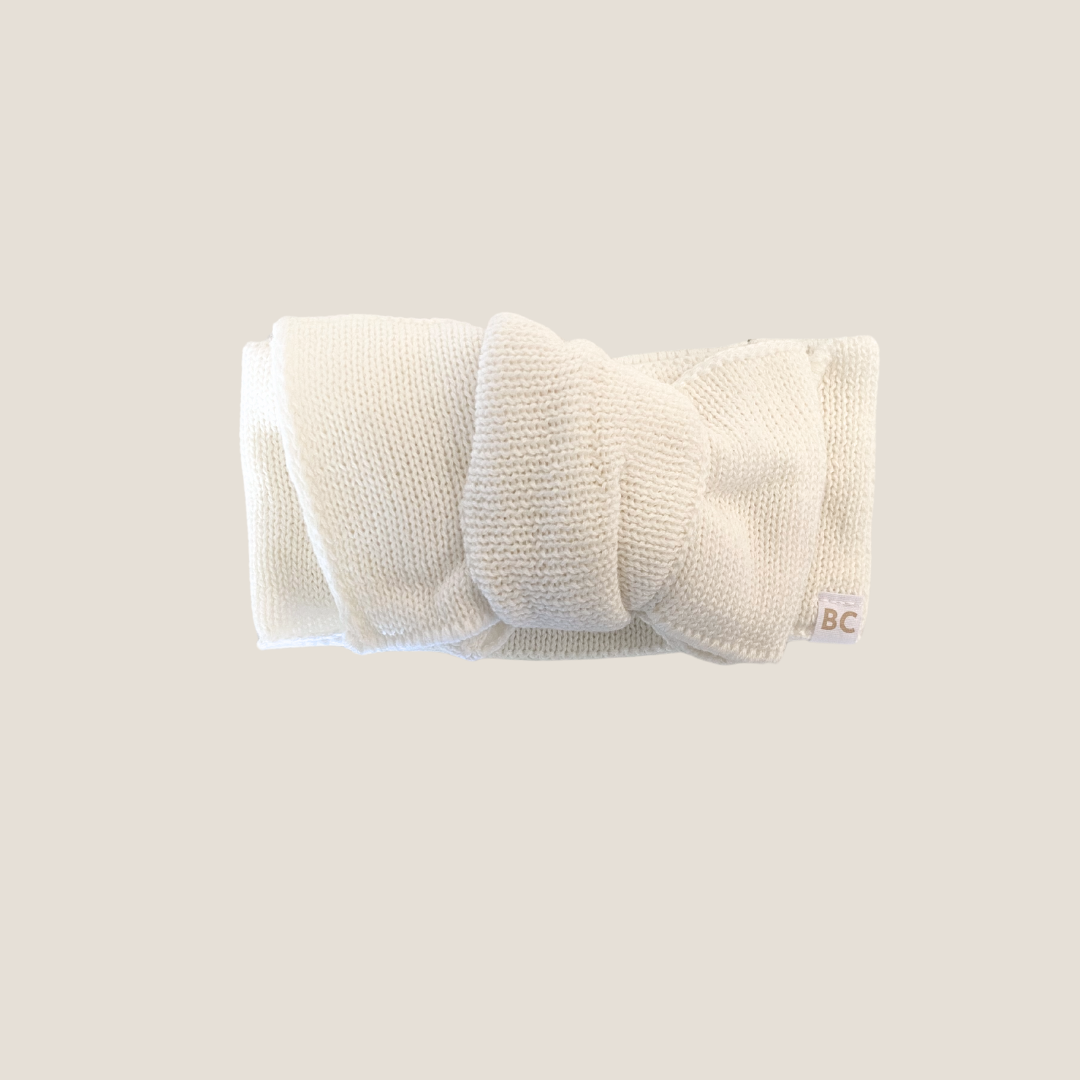 Knit Headband - Milk
