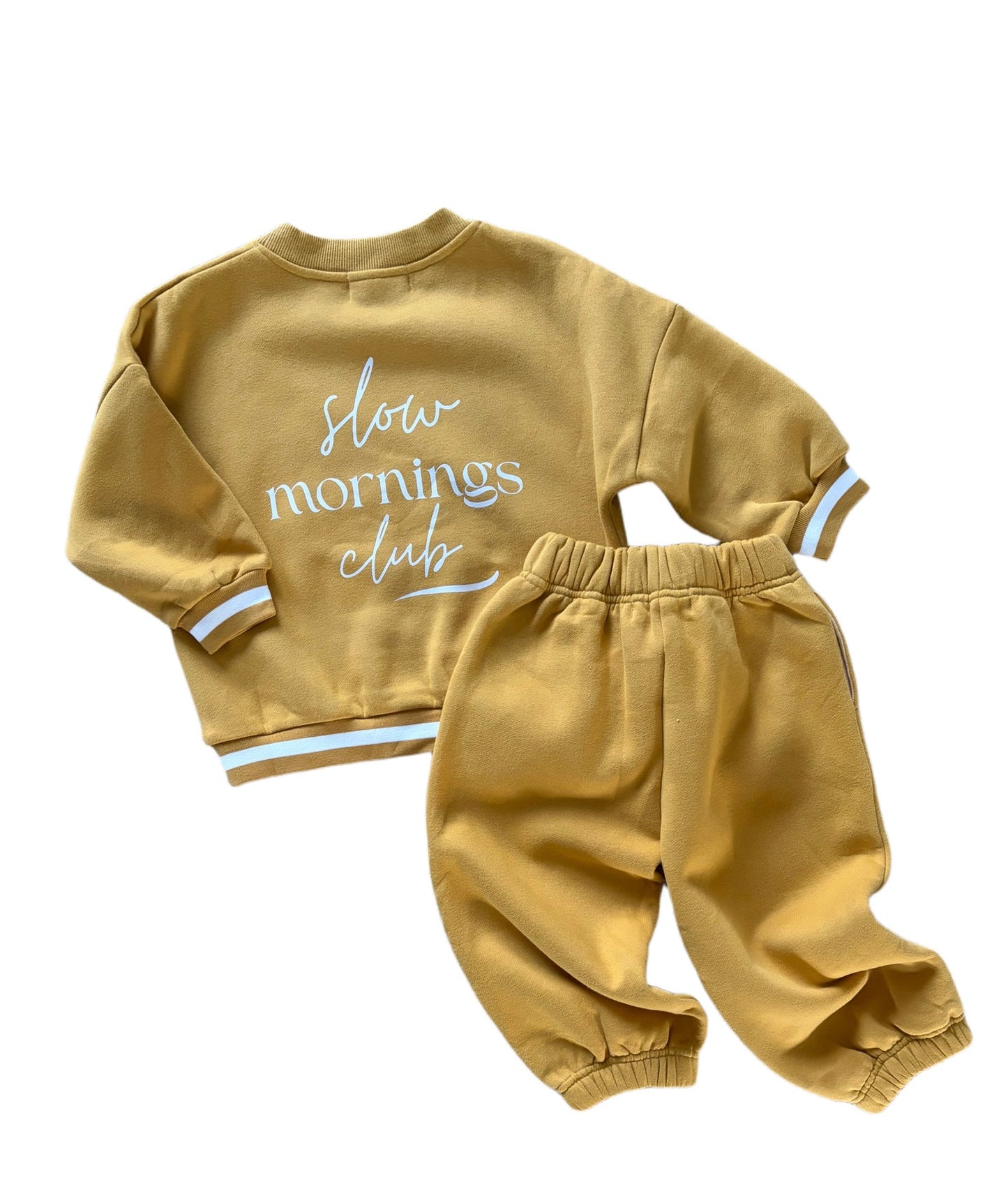 Fleece Tracksuit - Golden Sun