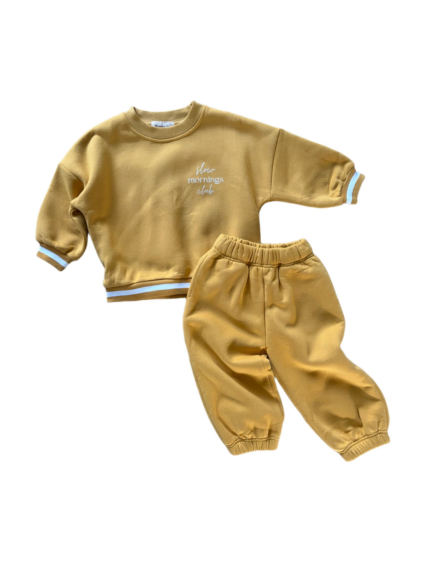 Fleece Tracksuit - Golden Sun