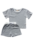 Waffle Set - Grey & White