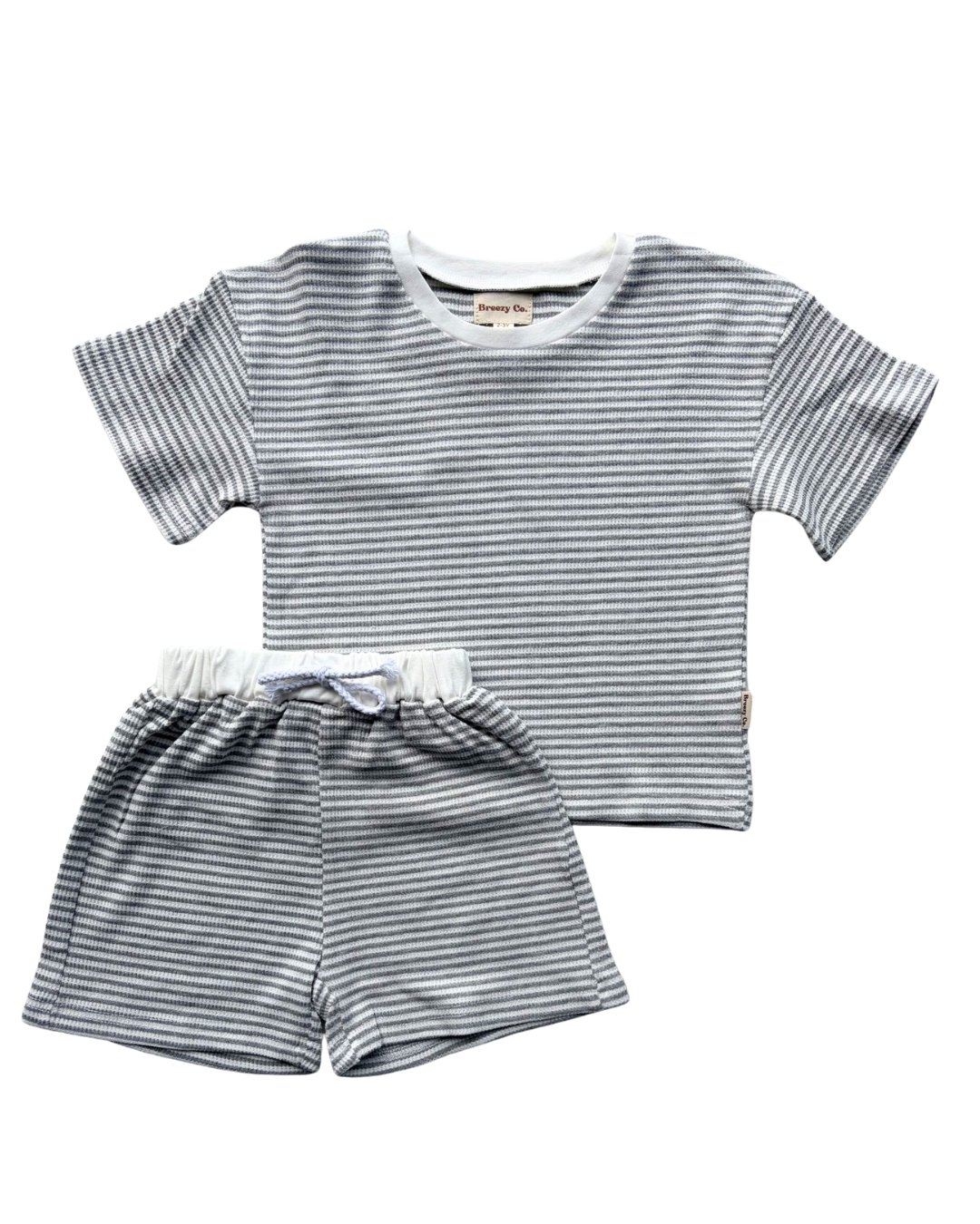 Waffle Set - Grey & White