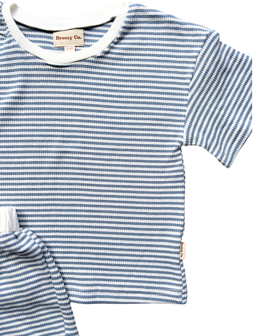 Waffle Set - Blue & White