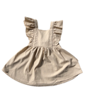 Ruffled Dress - Cream
