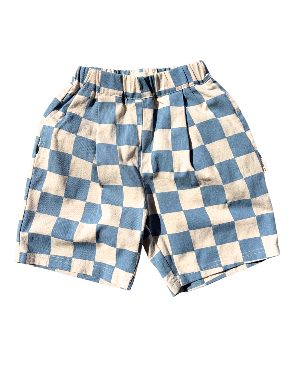 Checkers Shorts - Blue